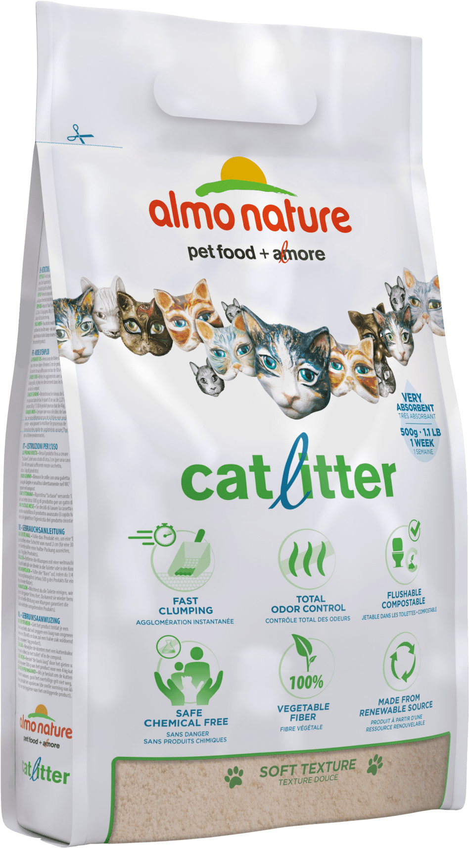 Almo Nature Cat Litter - Lettiera Cat Litter Almo Nature (2000x2000), Png Download