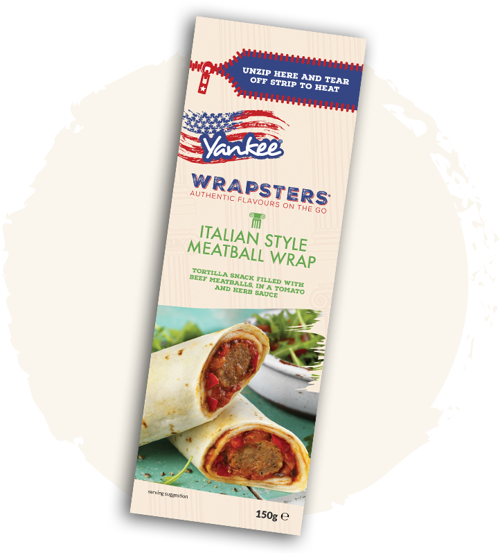 Glendale Yankee Wrapsters Italian Meatball - Side Dish (801x797), Png Download