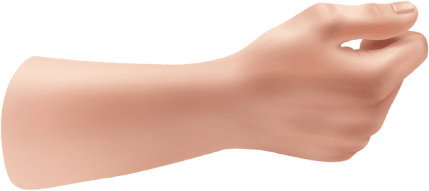 Free Png Download Hand Clipart Png Photo Png Images - Bronze (850x386), Png Download