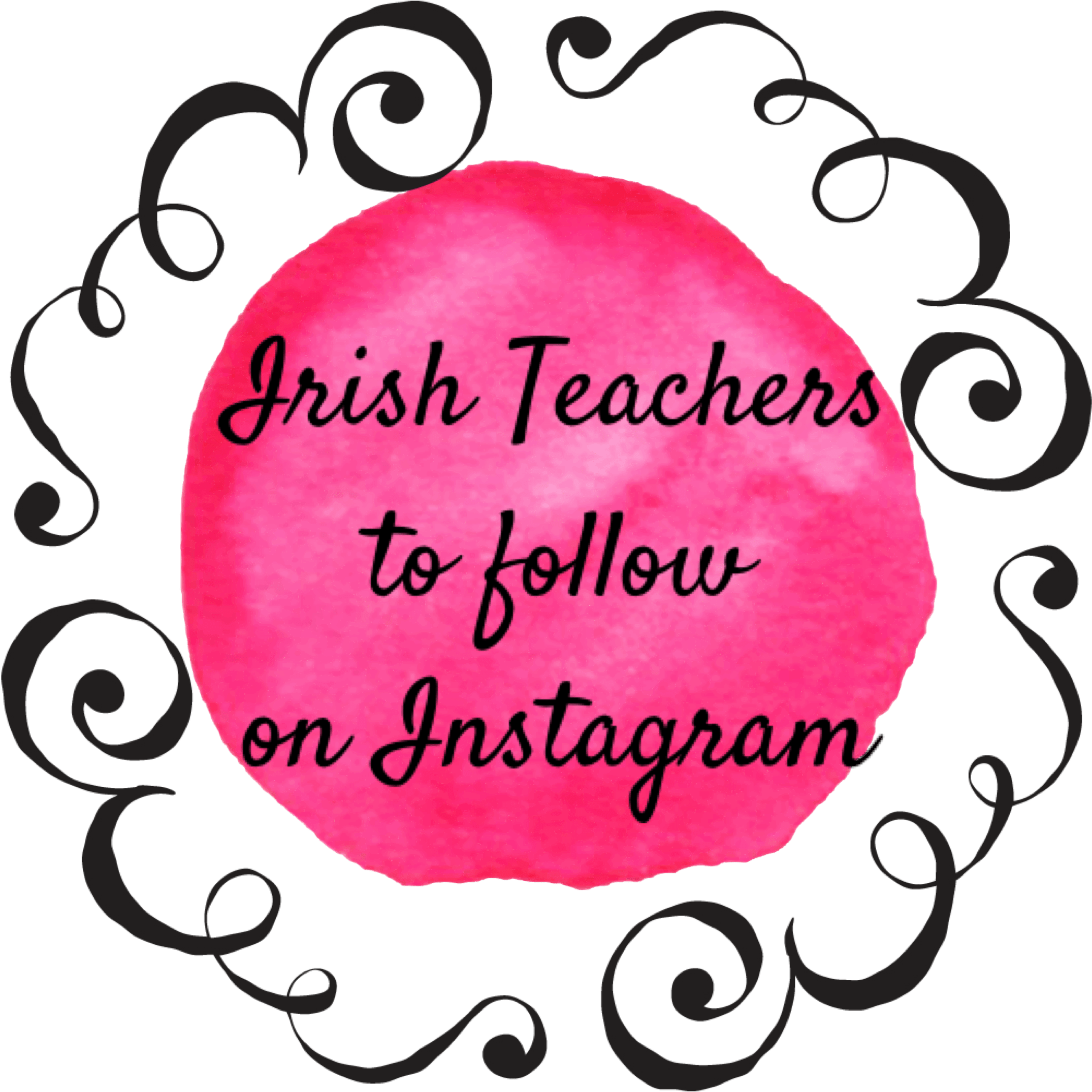 Irish Primary Teachers On Instagram 2018/2019 - Circle (3000x3000), Png Download