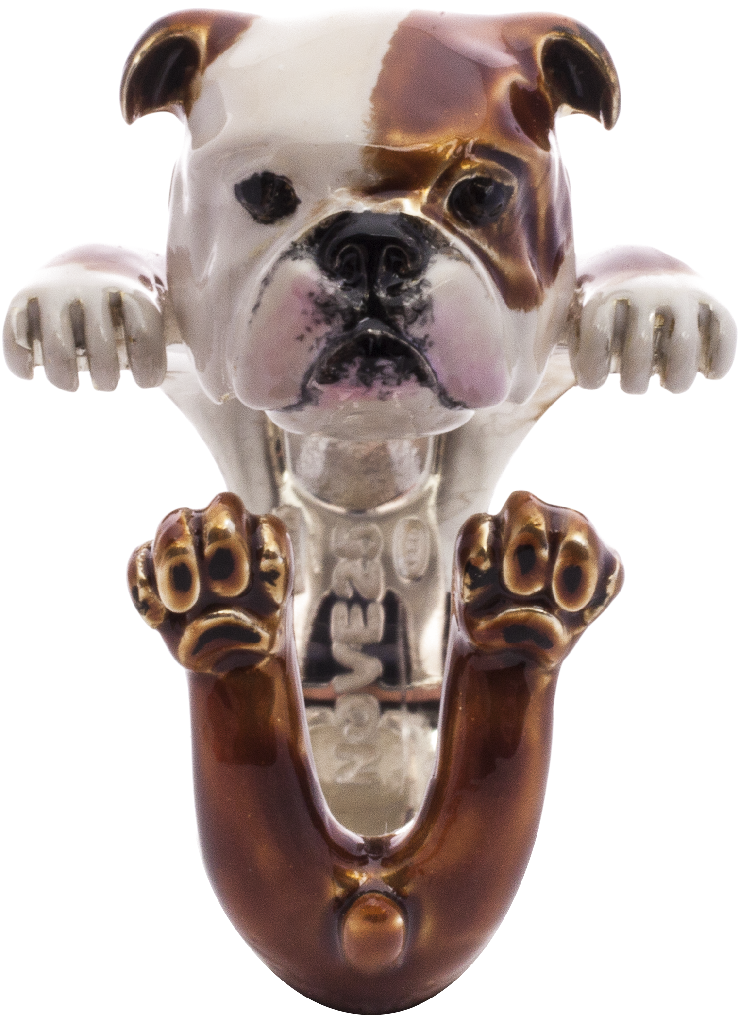English Bulldog Hug Ring - Olde English Bulldogge (3175x3175), Png Download