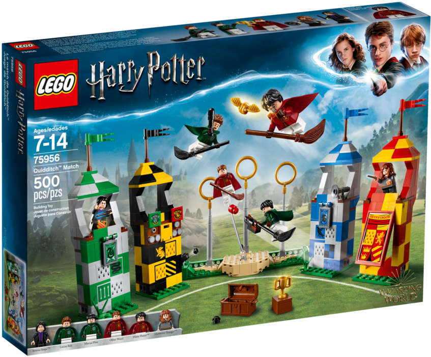Lego Harry Potter Quidditch Match 75956 (1200x900), Png Download