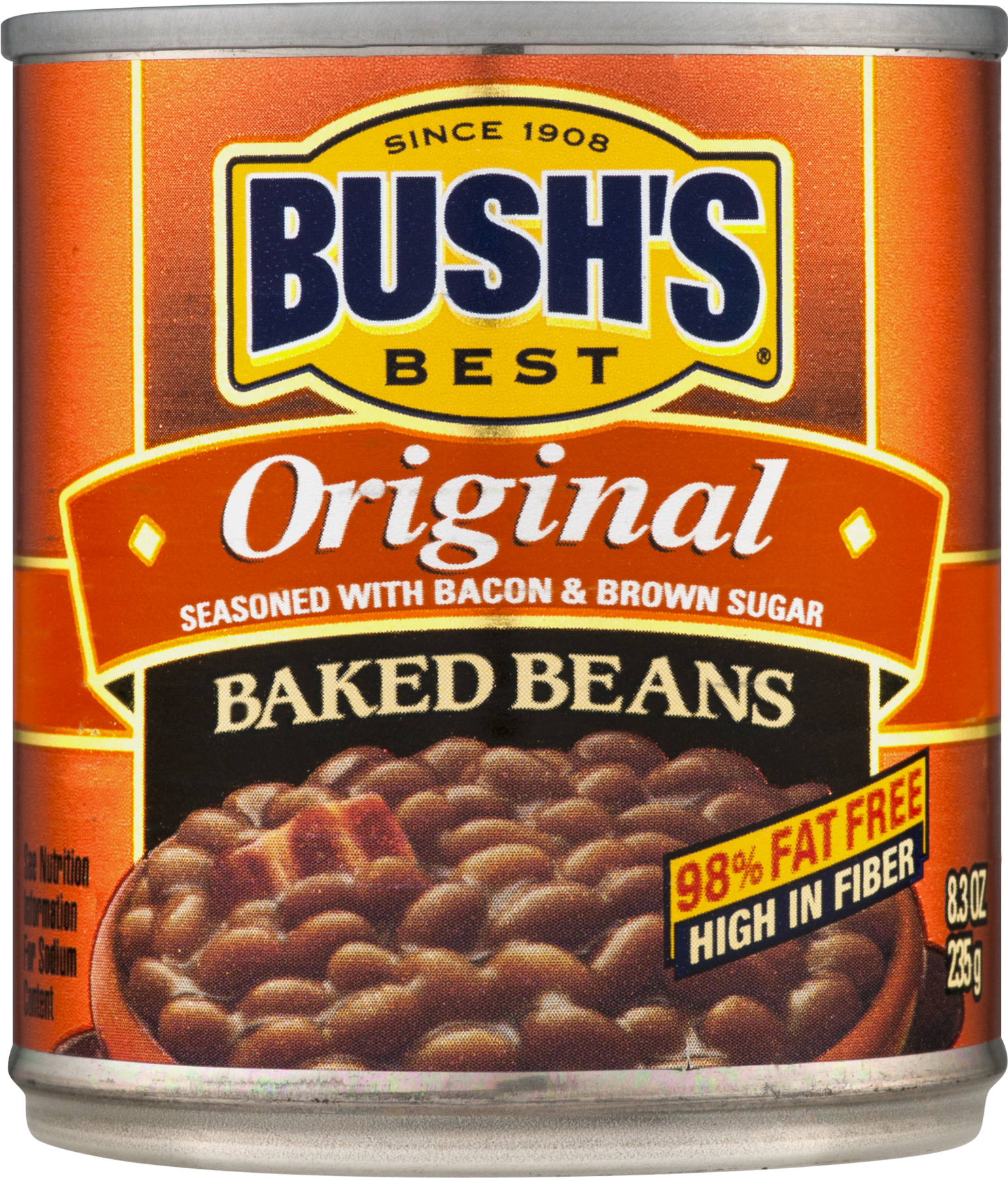 Bush's Best Original Baked Beans, - Original Bush's Baked Beans (1800x1800), Png Download