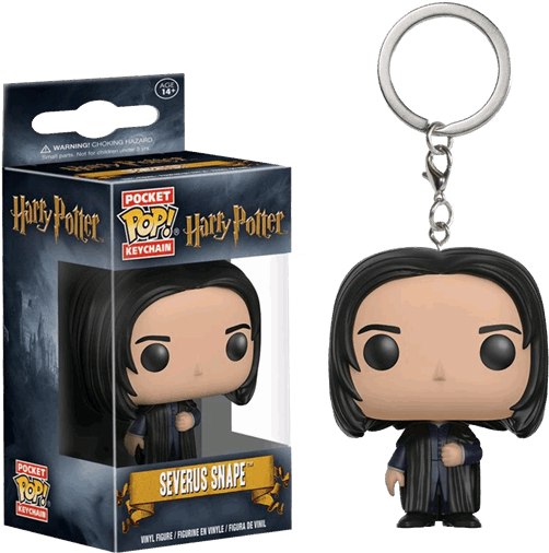 1 Of - Funko Pop Keychain Severus Snape (600x600), Png Download