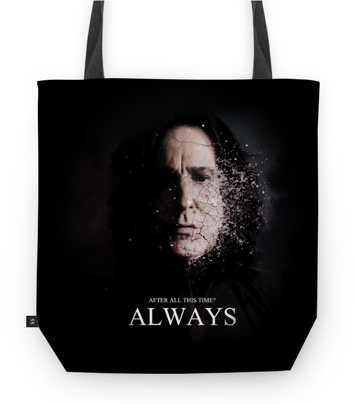 Bolsa Always De Gui Rodriguesna - Severus Snape After All This Time Always (800x800), Png Download