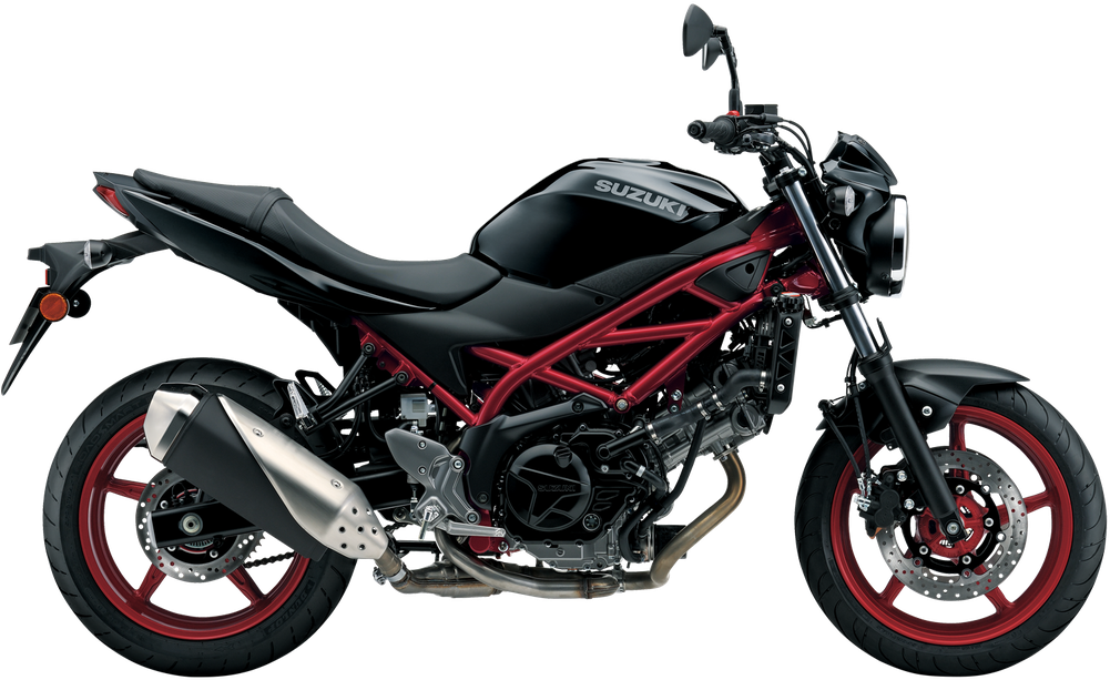 Sv 650 A L8 Model 2018 Fuel Gas Tank Black Original - 2018 Suzuki Sv650 Abs (1000x666), Png Download