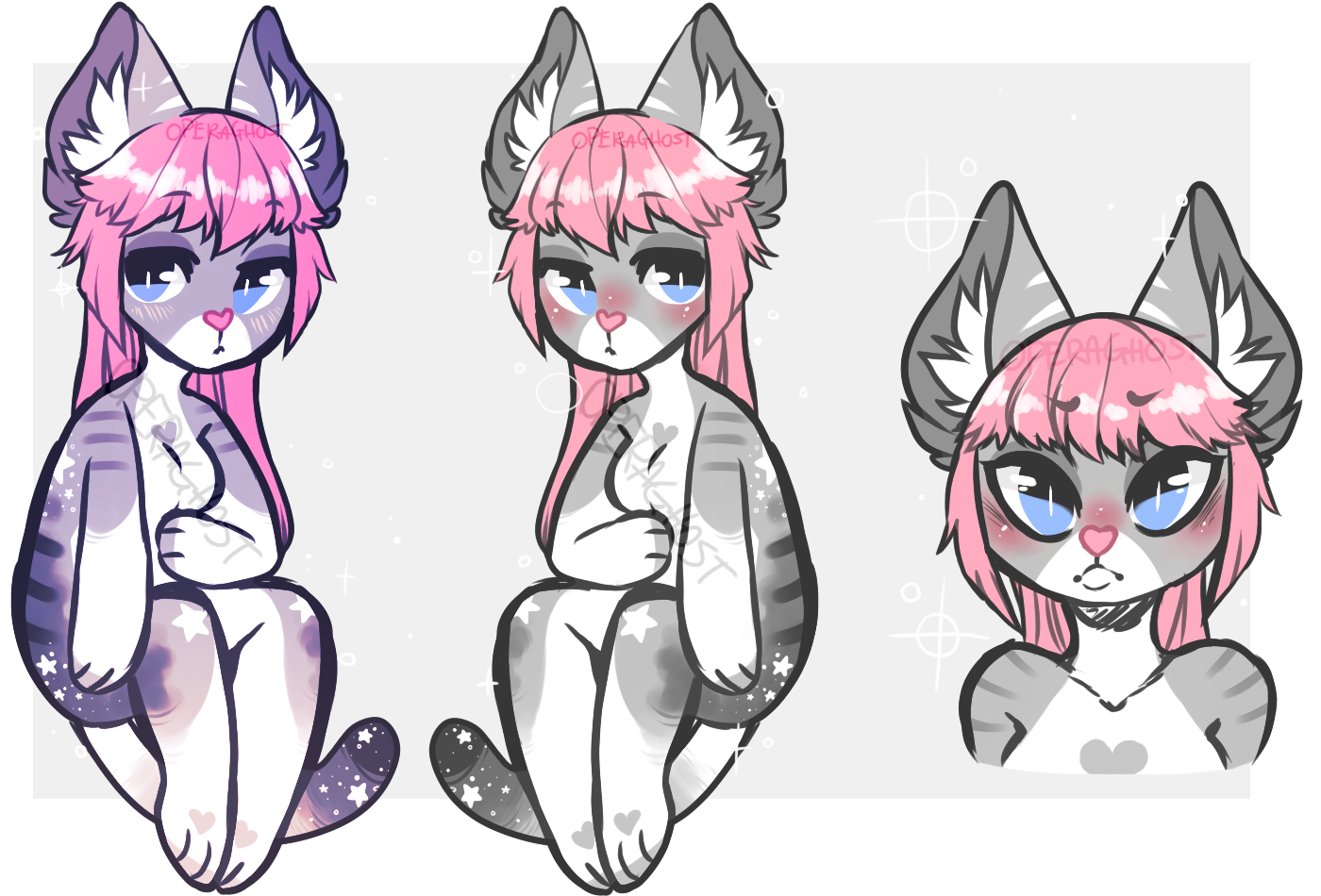 Cute Kitty Adopt Auction 2 [open] - Cartoon (1500x1086), Png Download