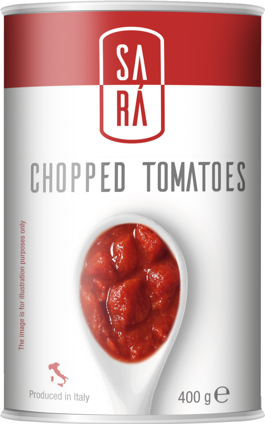 Chopped Tomatoes - Bean (1392x1356), Png Download