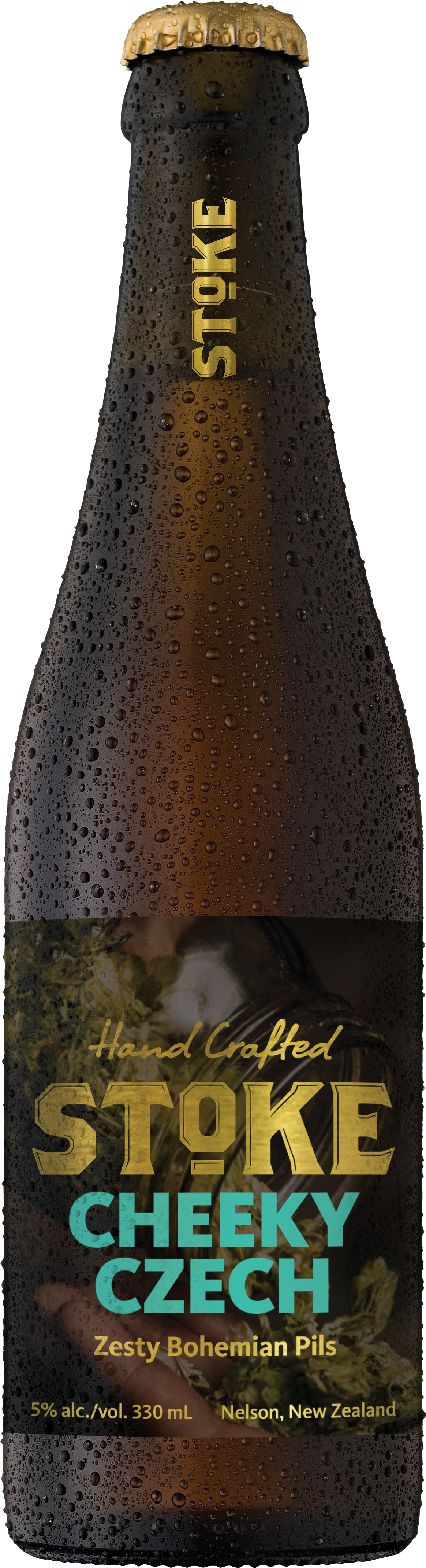 Bottle Label Mock Up - Mccashin Family Stoke India Pale Ale (1657x4462), Png Download