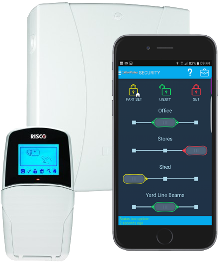 Burglar Alarms - Lightsys (600x586), Png Download