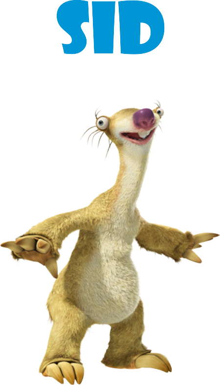 My Family Always Teases Me That I Am Sid - Seed Ice Age Animal (450x786), Png Download