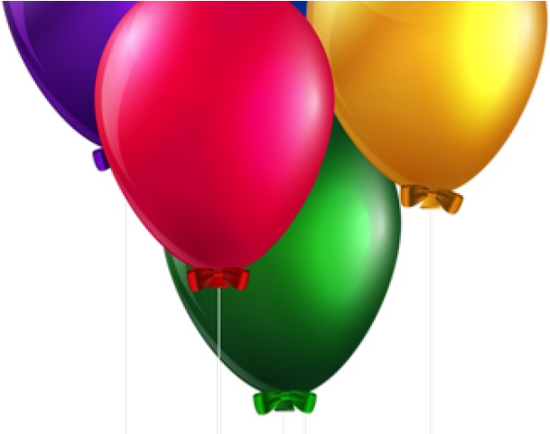 Balloons Clipart Transparent Background - Clip Art Transparent Balloons (640x480), Png Download