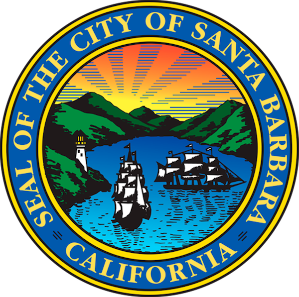 Violent Burglar Arrested After Fight With Police - Santa Barbara California Logo (600x597), Png Download