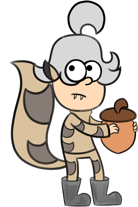 Ice Age Gijinka (499x750), Png Download