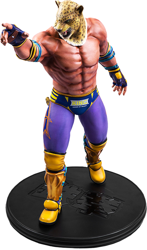 King 1/4 Scale Statue - Tekken King Figure (480x814), Png Download