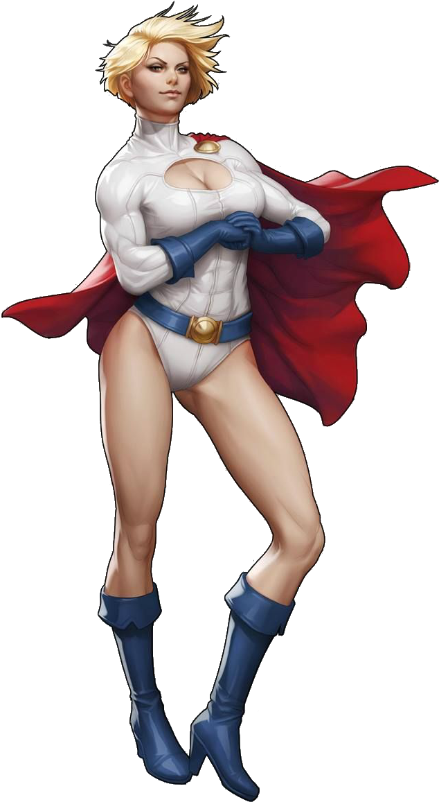 - “ - Power Girl (712x1200), Png Download