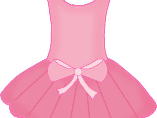 Blue Dress Clipart Tutu Dress - Tutu Skirt Clipart Png (640x480), Png Download