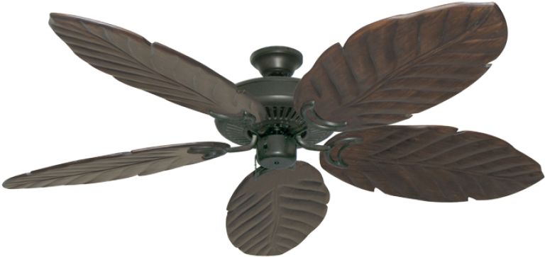 Riviera Ii Ceiling Fan Oil Rubbed Bronze - Ceiling Fans Wood (900x900), Png Download