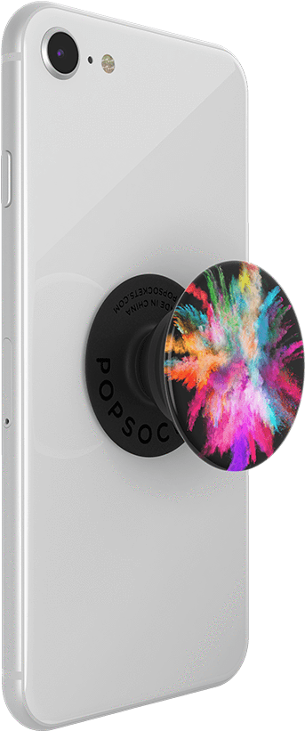 Color Burst Gloss, Popsockets - Black Popsocket Blank (522x1000), Png Download