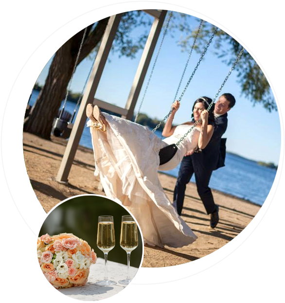 On Saturday Guests Can Enjoy Over 20 Sports And Recreation - Wedding Reception (587x639), Png Download