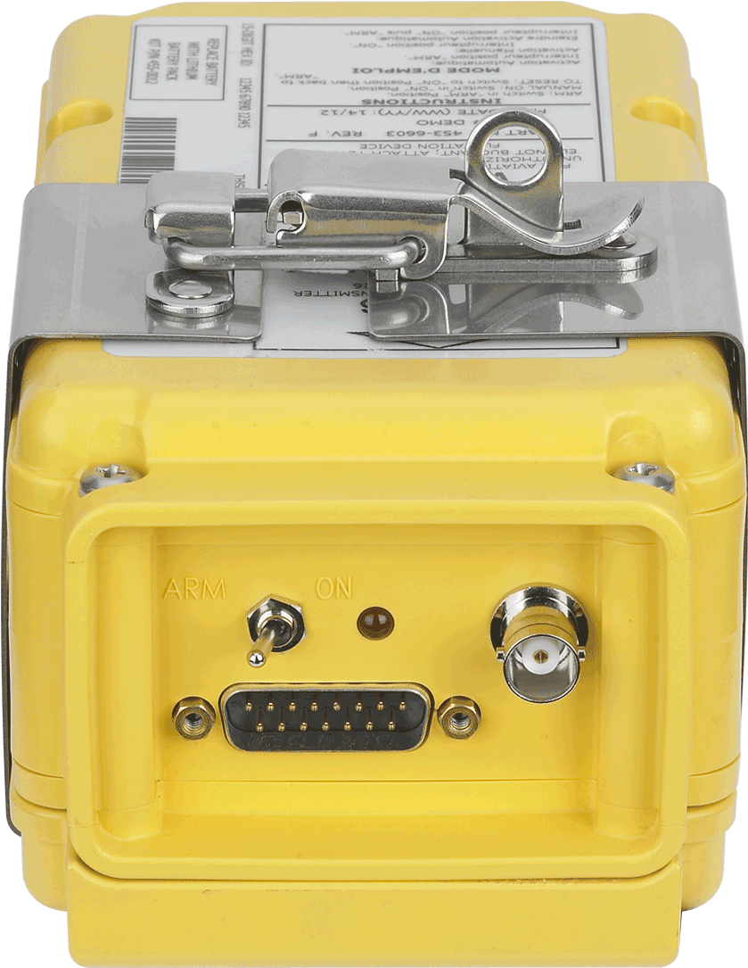 Me 406 Elt Front Top View - Kannad Elt 406 (1300x1300), Png Download