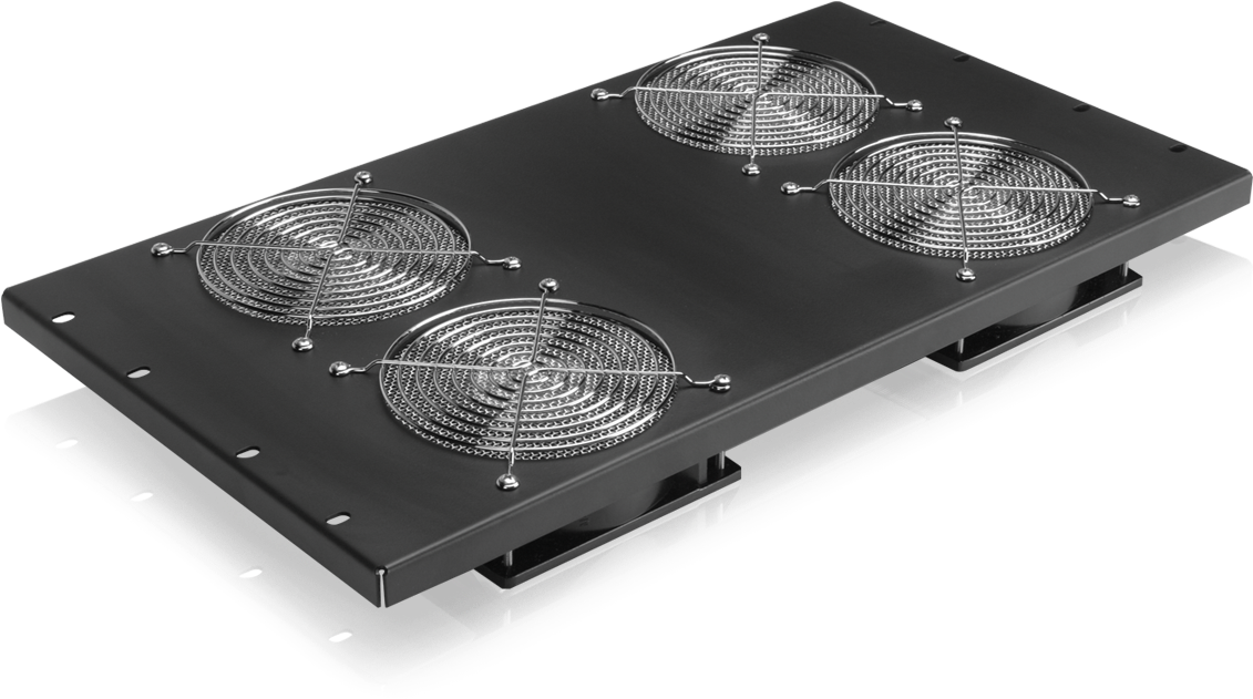 Top-mounted 19" Fan Panel With Four Fans For Full Size - Mobile Phone (1200x1200), Png Download