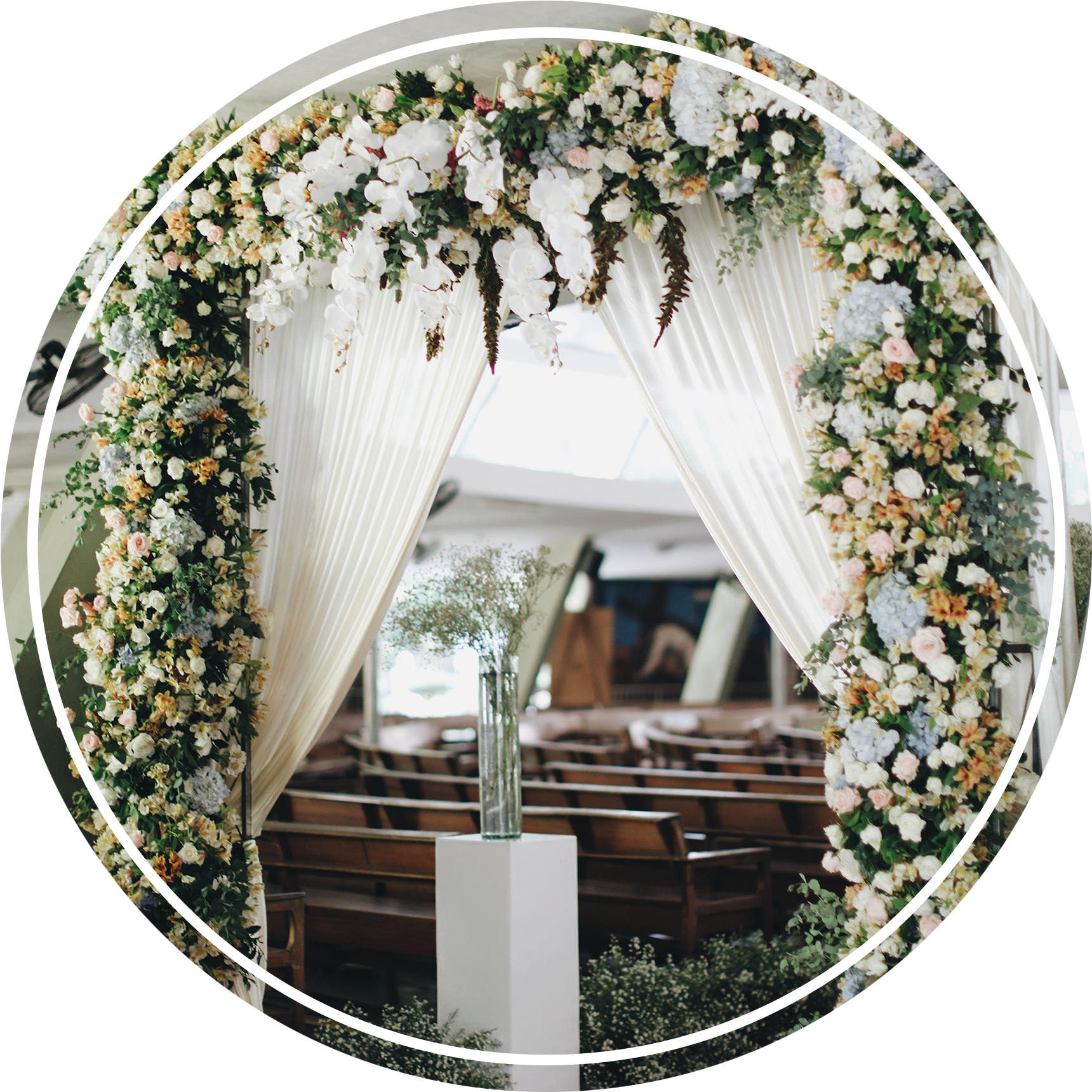 Wedding & Styling - Arch (1736x1736), Png Download