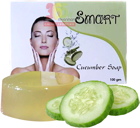 Smart Natural Cucumber Facial Soap - Cucumber (600x600), Png Download