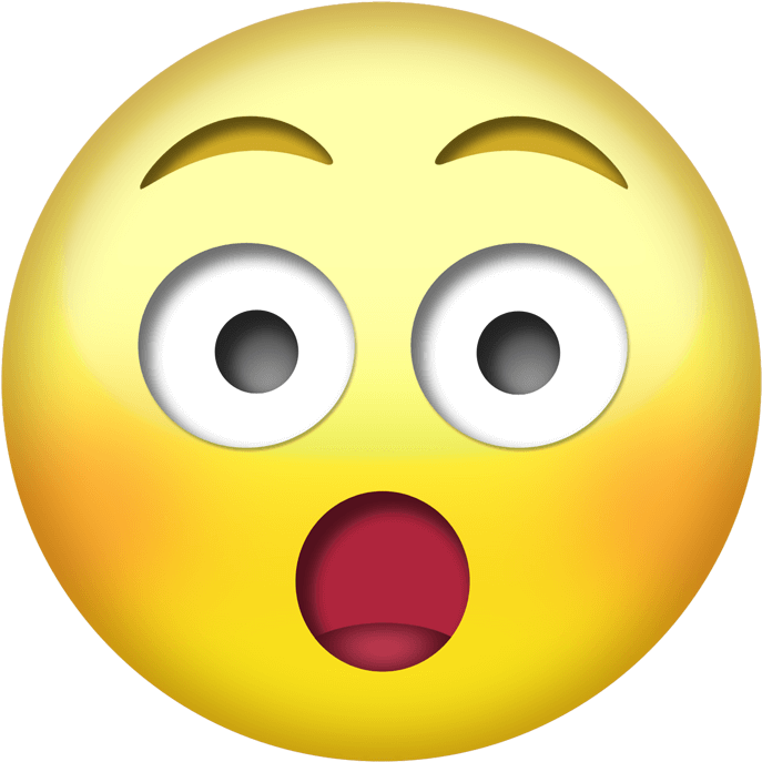 Wow Emoji Png Transparent - Smiley (1000x824), Png Download