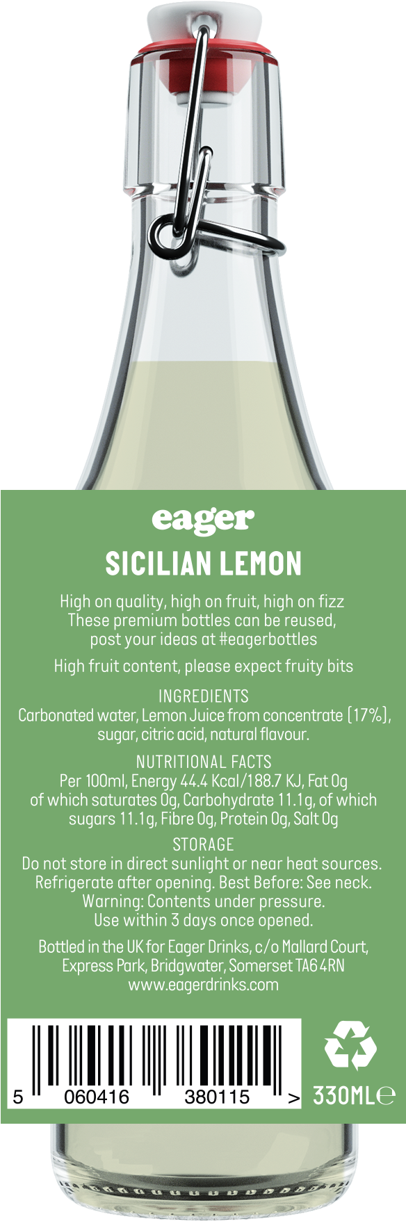 Sicilian Lemon - Domaine De Canton (1200x1763), Png Download