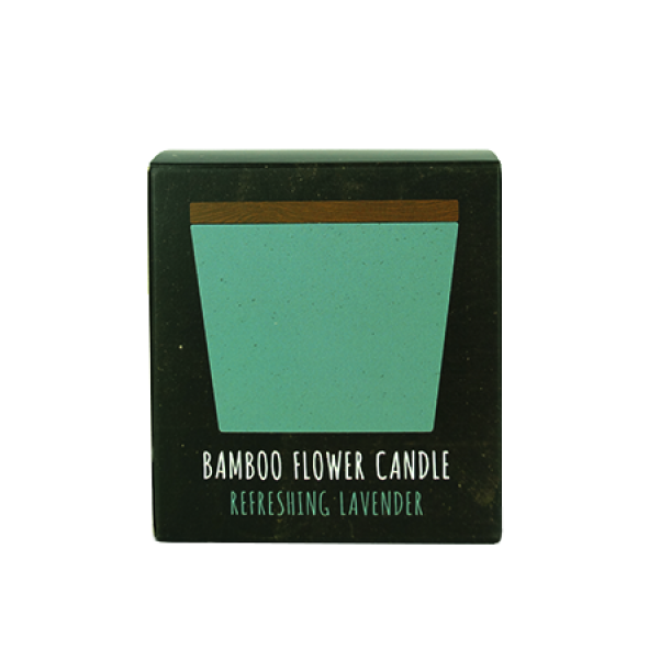 Bamboo Flower Candle 2 In 1 Refreshing Lavender - Eye Shadow (800x600), Png Download