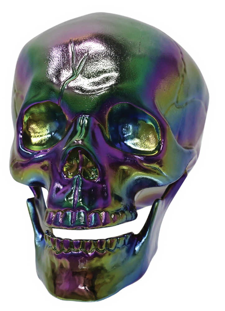 Responsive Image - Skull (724x1001), Png Download