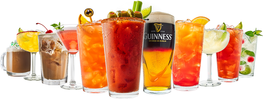 The Full Bar Press - Alcohol At Buffalo Wild Wings (1100x410), Png Download