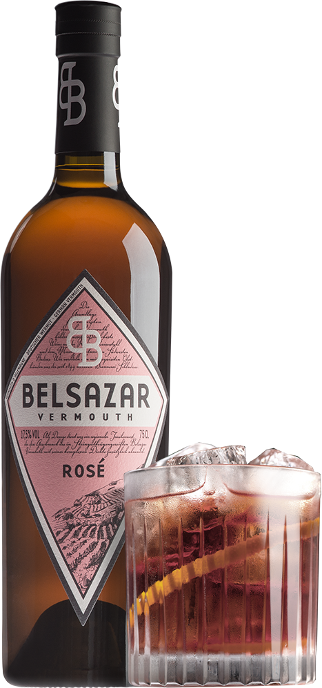 The Secret To Our Belsazar Vermouth Is That We Use - Glass Bottle (467x996), Png Download