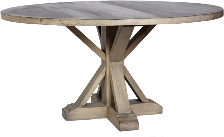 Maine Pedestal Dining Table - Outdoor Table (800x800), Png Download