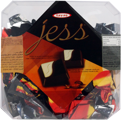 Tayas Jess Square Box 300g - Graphic Design (550x684), Png Download