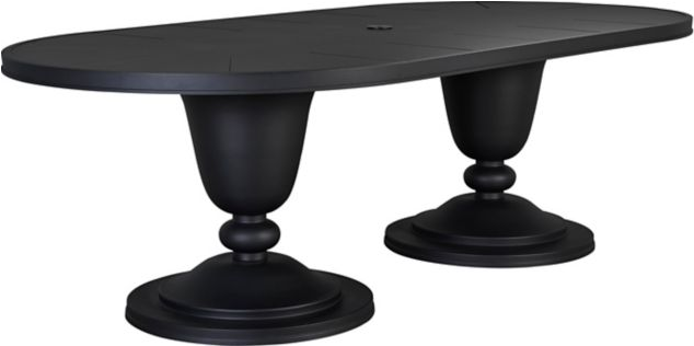 Lane Venture Winterthur Estate Oval Dining Table - Coffee Table (633x552), Png Download