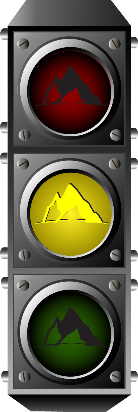 Semaforo Nutricional Montaña Imeo - Traffic Sign (476x1420), Png Download