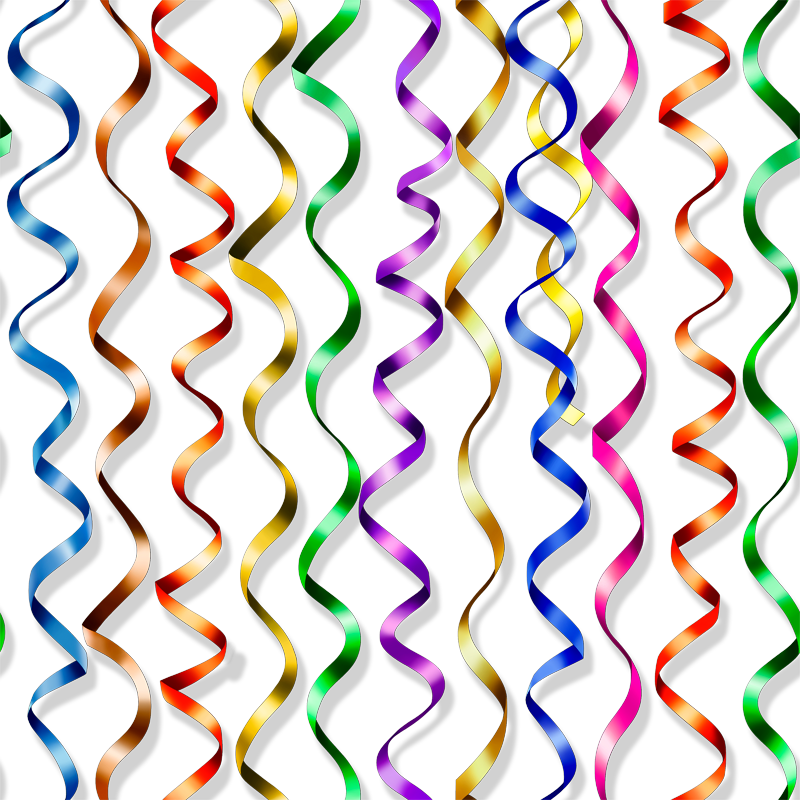 Serpentinas Em Png - Efeitos De Carnaval Png (800x800), Png Download