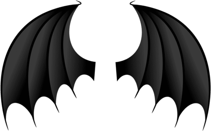 Free Png Download Demon Wings Png Images Background - Demon Wings Clip Art (850x536), Png Download