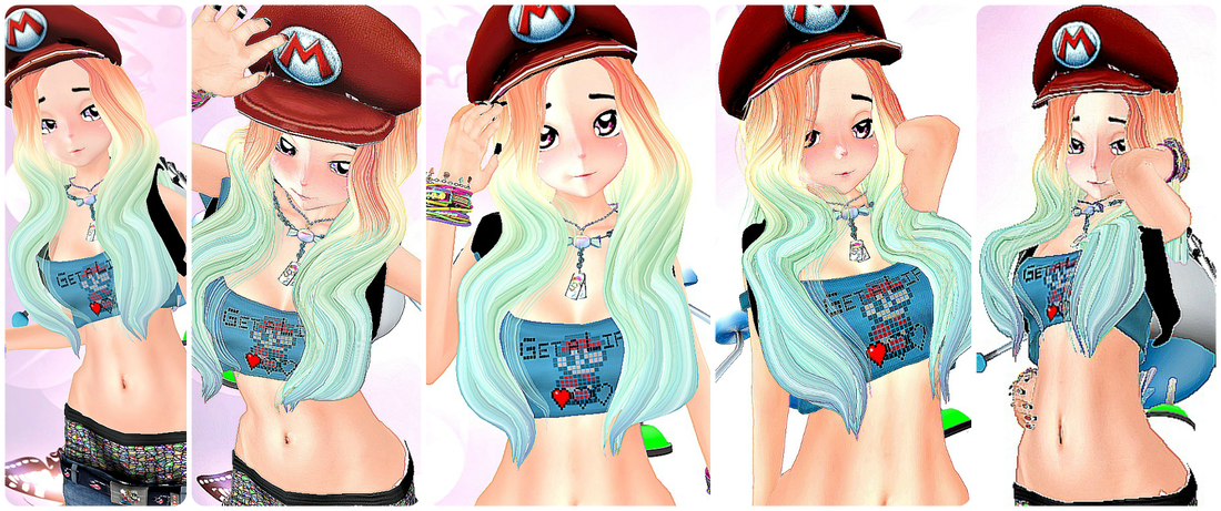Gēmā No Shōjo = Me [gamer Girl] Konbanwa Otakus I Just - Cartoon (1100x461), Png Download