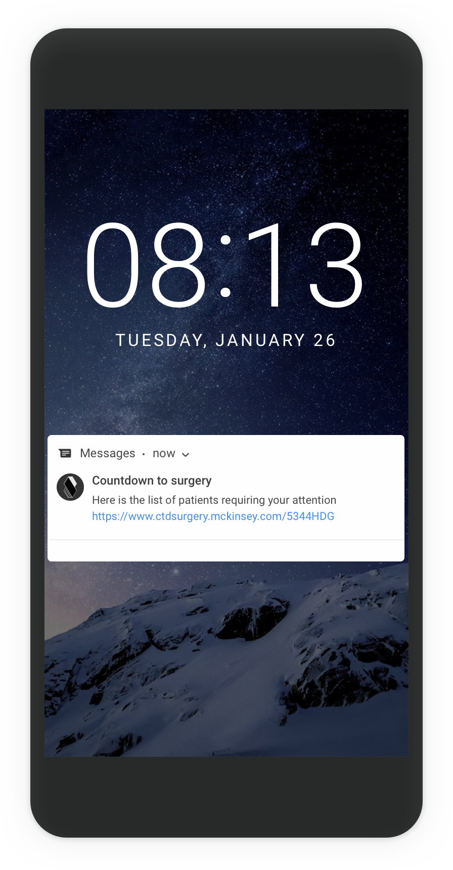 Notification Copy 3@2x - Poster (896x1720), Png Download