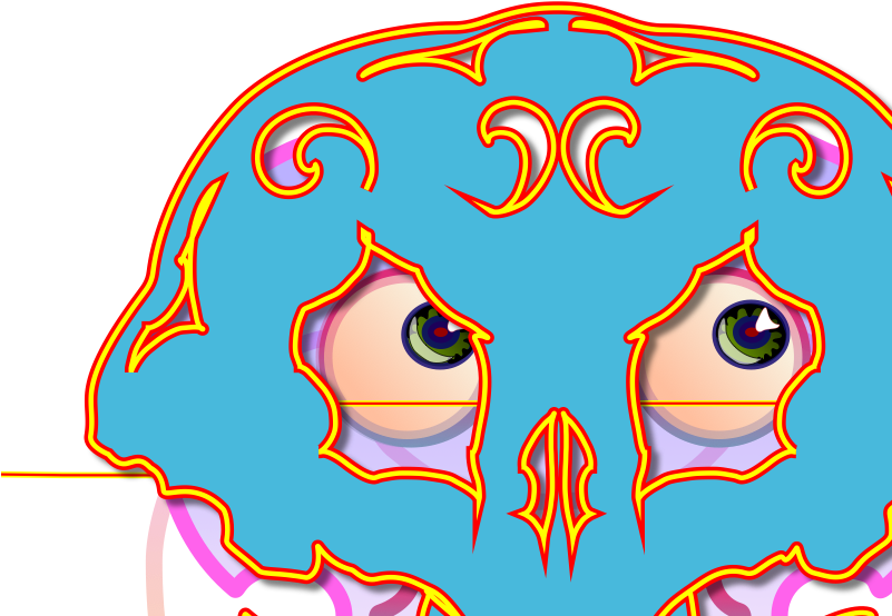 Alien Day Of The Dead Serpentinepebbles Label Label (800x600), Png Download