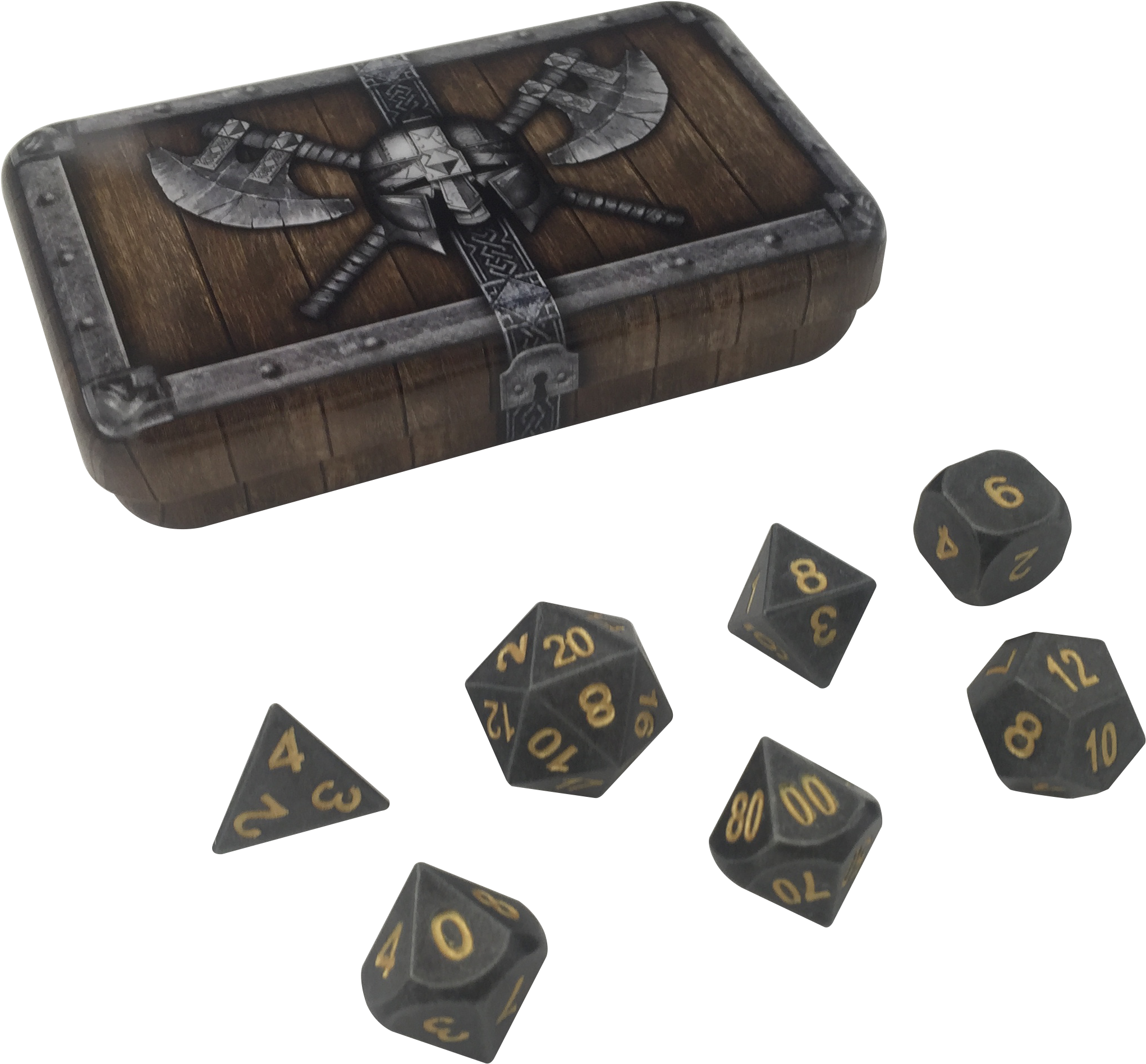 Dwarven Chest With Hunger Of The Ancients - Dice Military Color (3264x2448), Png Download