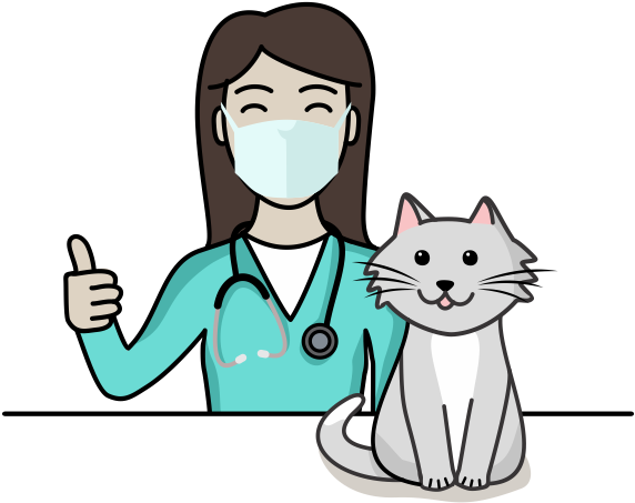 Cat Surgery Icon - Cat Yawns (737x491), Png Download