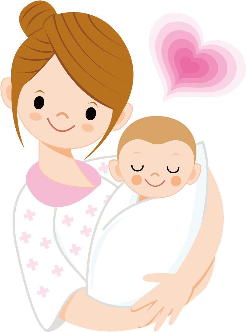 Mother Png File - Cartoon (1137x1134), Png Download