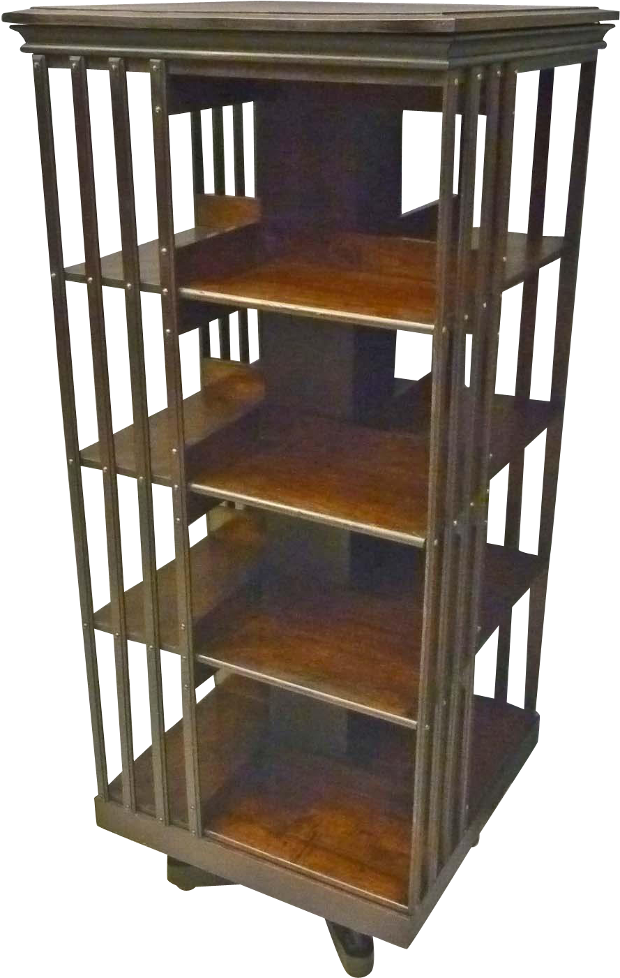 Tall Rotating Bookcase - Shelf (1400x1400), Png Download