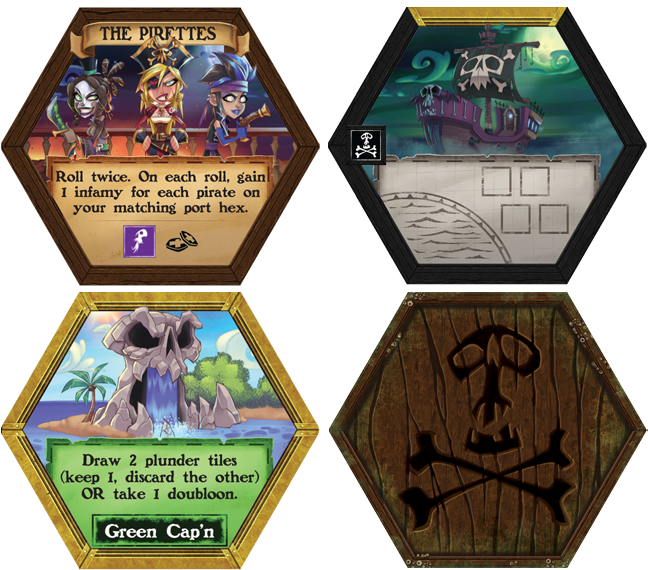Darkseas-gamepieces (664x579), Png Download