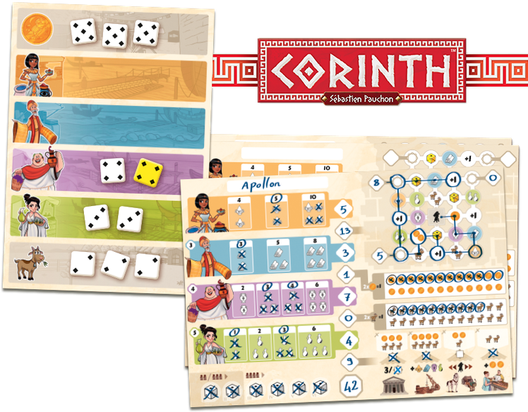 Corinth2 - Corinth Days Of Wonder (760x600), Png Download