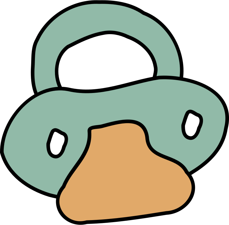 Pacifier - Clip Art (800x784), Png Download